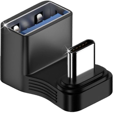 Adaptateur USB Femelle vers USB Type C OTG pour Chargeur et Ordinateur Portable (1/5)