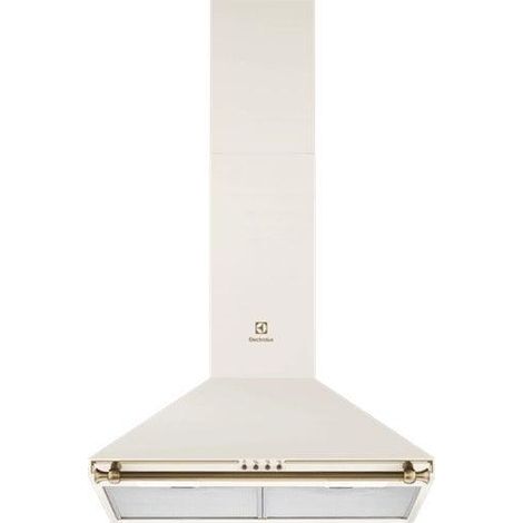 Cappa da cucina Electrolux EFC226V crema design rétro (1/3)