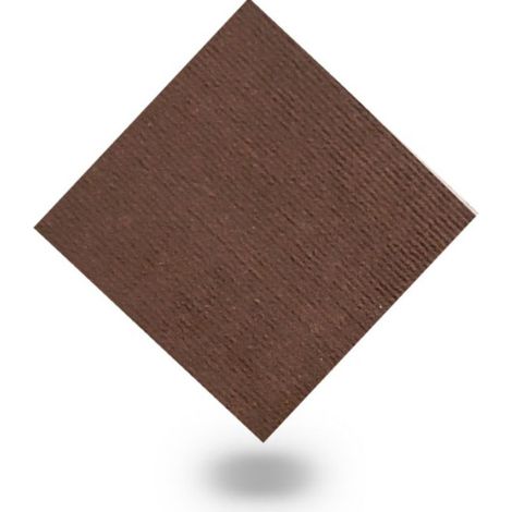 Dalles de moquette individuelles antistatiques et insonorisantes Can Can Marron 28 x 28 cm