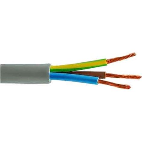 CAVO TRIPOLARE 'GRIGIO' Sezione 3x2,5 mm Q.TA 100