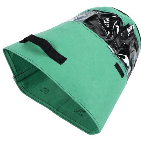 Sac de culture pour pommes de terre 360° transparent, accessoire de jardin, vert avec tissu occultant, 35 x 45 cm, 43 L/10 gal (1/5)