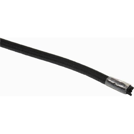 Werka Pro – Tendeur élastique noir 4mm x 20m – Multi brins en nylon tressé – Résistant aux UV pour applications extérieures