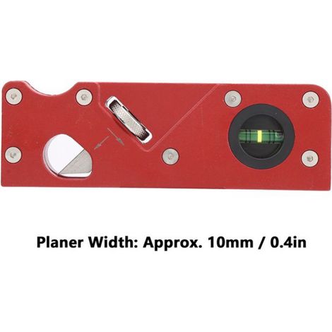 Outil à main Planer Wood Outil à main de Planer à main Carrifère de chanfrein bordure bordure bricolage dispositif Rouge (1/5)