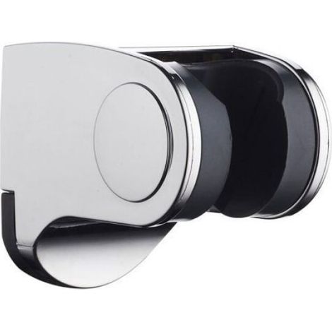 Support de Douchette Mural - Crémaillère ABS Chromé - Pour Flexible Standard - 1 Pièce (1/4)