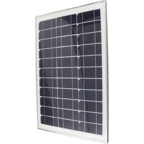 Kit panneau solaire 100 W, module solaire monocristallin avec contrôleur étanche 20 A 12 V/24 V pour camping en voiture (1/5)