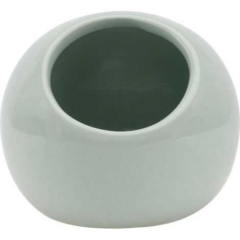 Nid rafraîchissant d'été pour hamster (1 pièce), lit de couchage en céramique, accessoire pratique pour animaux de compagnie-8.5x8.5cm-Light Green (1/2)