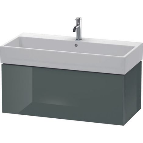 DU WTU L-Cube 394x984x459mm 1 Auszug, Dolomiti Grey Hochglanz (1/5)