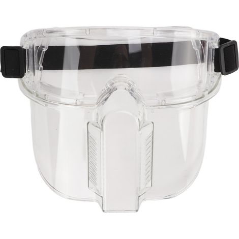Ortviai Écran Facial Complet Transparent Détachable Résistant aux UV et aux Éclaboussures pour Cuisine (1/3)