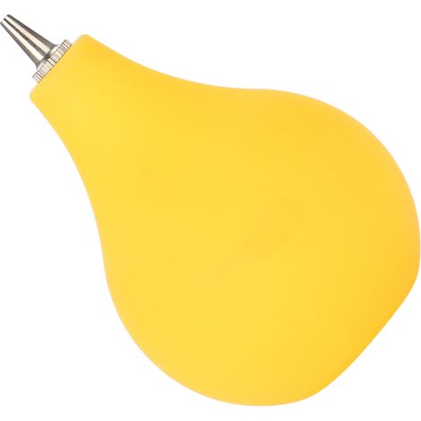 Souffleur d'air en caoutchouc pour le nettoyage des filtres d'objectifs d'appareils photo numériques et des montres (Jaune) (1/5)
