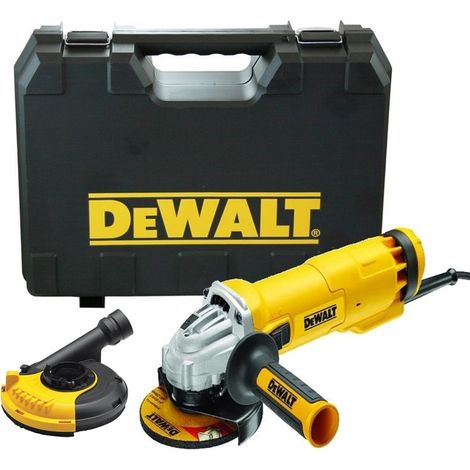 Dewalt DWE4206K 240v Corded 1000w Angle Grinder in Kit Box 115mm + Dust Guard (1/5)