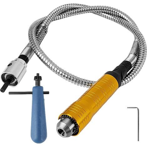 Arbre flexible,Câble d'extension, Arbre de perçage flexible, Accessoires pour Outils Rotatifs, Arbre de Perceuse, pour Couper, Poncer (1/5)