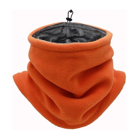Tour de cou unisexe, bonnet d'hiver, tour de cou pour homme, coupe-vent, élastique, épais, doux, doublure polaire, respirant, idéal pour la moto, le vélo, le ski, la randonnée et la course à pied, tai (1/5)