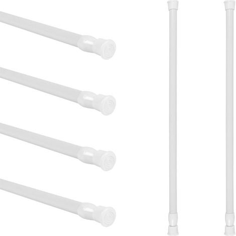 Tringle Rideau Extensible - Barre de Douche pour Suspendre Rideau de Douche (40-70 cm) (1/5)
