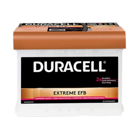 Batterie Duracell DE65 EFB 12v 65ah 640A L2D X2D