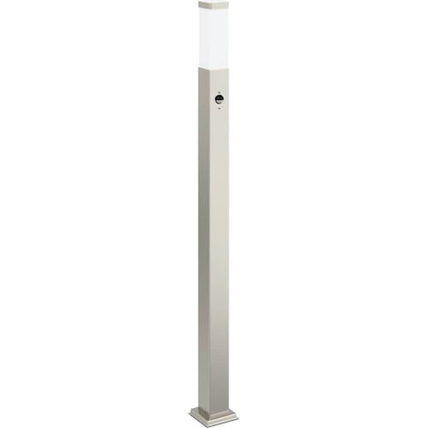 Baliza luminosa con sensor de movimiento, 110 cm, acero inoxidable, IP44 vidaXL