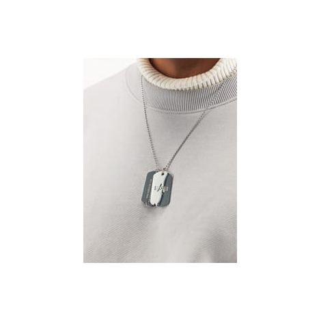 Collar con placa de identificación para perros de Alpha Industries (266967)