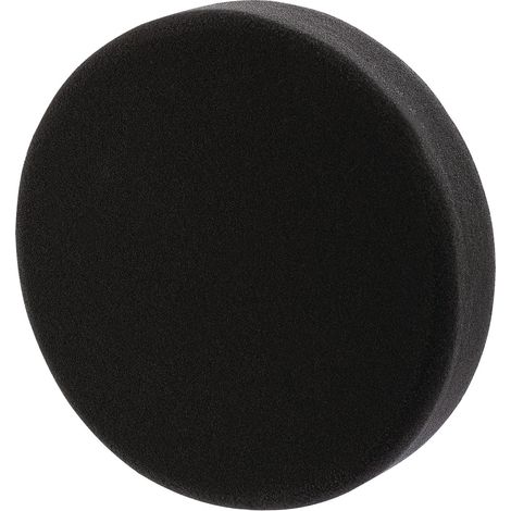 Draper 07581 125mm Polishing Sponge Soft Hook and Loop Black 12.5cm 5 Inch 02107 (1/5)