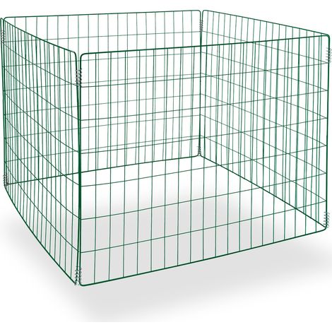Metallkomposter Komposter Kompostieren Gartenabfälle Schnittgut Metall Garten (1/4)