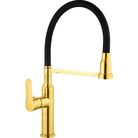 Mexen Edna batteria da cucina, oro/nero - 672900-57 (1/2)