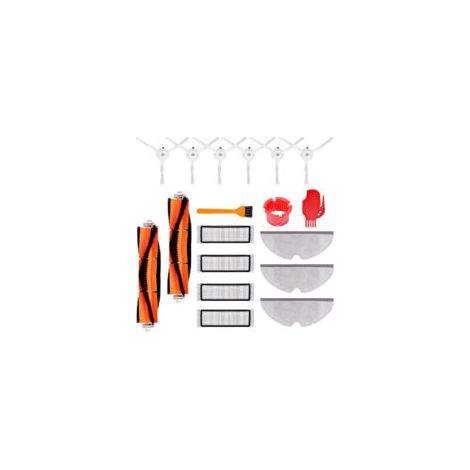 Set di 18 accessori per Roborock S6 MaxV, S6 Pure, S5 Max, S50, S55, E4 - Ricambi per robot aspirapolvere KEEPOW (S5 Max e S6 MaxV)