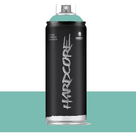 Bombe de peinture aérosol MTN Hardcore Bleu iceberg (RV-357) 0,4 L (1/2)