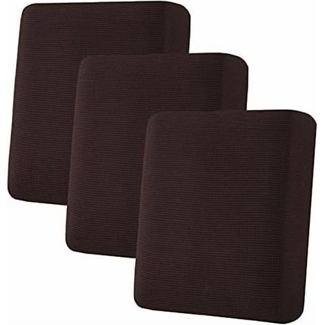 Superelastische und stylische Kissen-/Möbelbezüge aus Spandex-Jacquard mit kleinem Karomuster, ultraweich, maschinenwaschbar, einzeln verpackt.