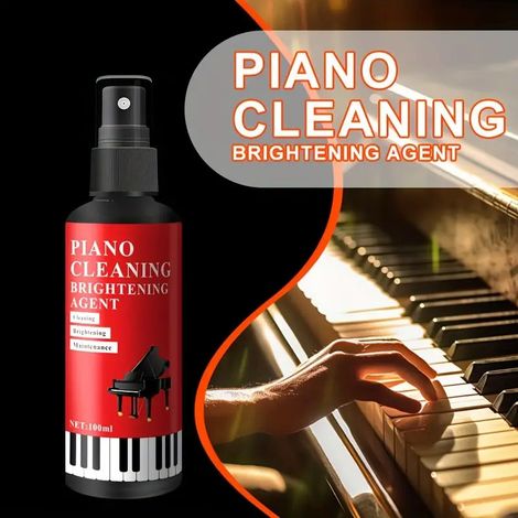 Pflegespray für Tasteninstrumente wie Klaviere, Gitarren, Geigen und Holzmöbel Reinigungs- und Polierlösung für Klaviere. (1/5)