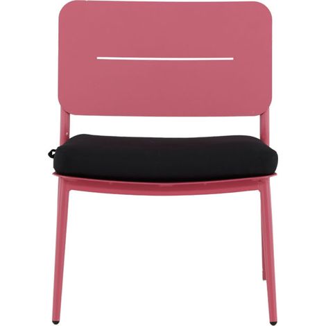 Lina Chaise longue, rose.