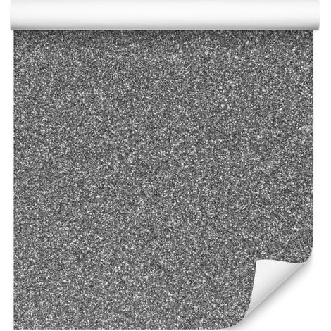 Papier peint à paillettes grises pour salon et chambre 50x1000 cm (1/5)