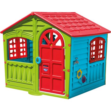 Casetta Gioco per Bambini 130x111x115 cm House of Fun in Plastica (1/3)