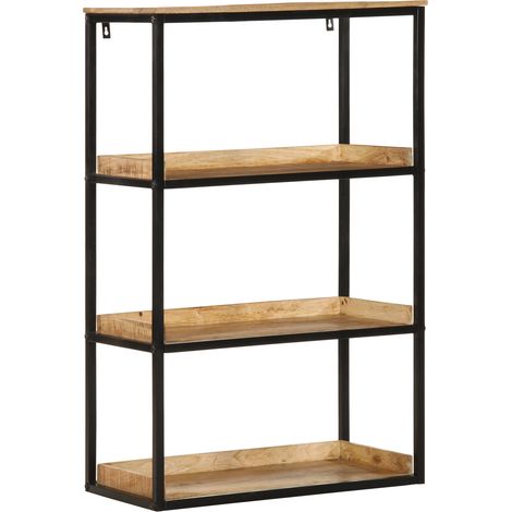 Bücherregal 70 x 35 x 110 cm Massivholz Mango