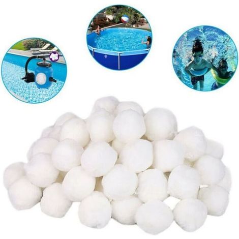Filterbälle, 200g Pool Filterbälle, Geeignet für verschiedene Filtersysteme, Sandfilter (1/5)