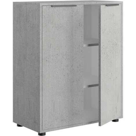 MOBILE 2A CM.72X35X87H CEMENTO- 1,0 pz