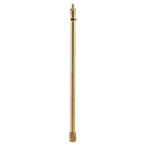 Extensión de válvula de neumático de latón para automóvil, extremo recto, diámetro de 200 mm (1/5)