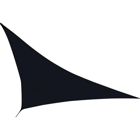 Voile / Toile d'ombrage Noir (1/2)