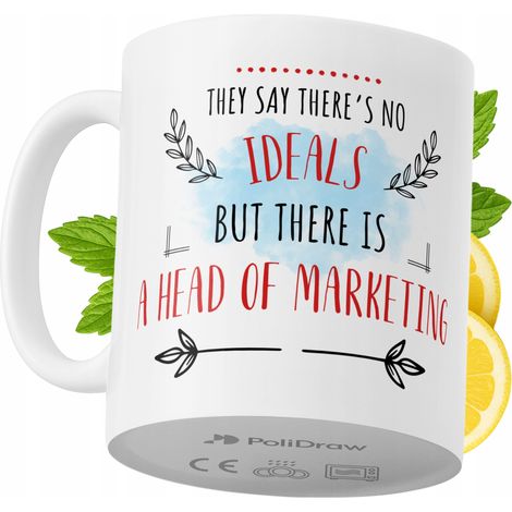 Lustige Kaffeetasse mit witzigem Textdesign für Marketingleiter – ideal für Geburtstage, Namenstage, Feiertage und besondere Anlässe. Hochwertige Tasse für Homeoffice und Arbeit. Farbe: Weiß, 330 ml.