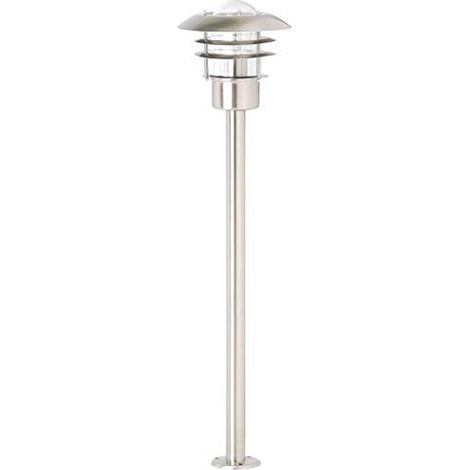 Potelet extérieur TERRENCE H90cm - BRILLIANT - Acier - 1 ampoule E27 requise (1/3)