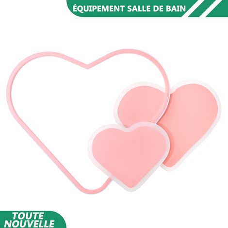 WAOBDLA 36W Lumière de plafond en forme de cœur Télécommande Dimmable Acrylique LED Lumière de plafond 3000-6000K 3040LM (1/5)