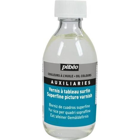 Vernis à tableau - Pebeo - 245 ml - Brillant - Intérieur - Couleurs À L’huile