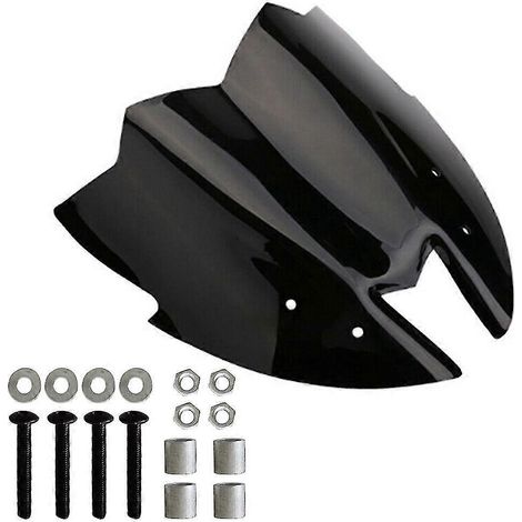 Protection anti-poussière pour pare-brise, accessoires de carénage de moto noir professionnel et stable pour Kawasaki Z800 Zr800 2013 2015-- (1/5)