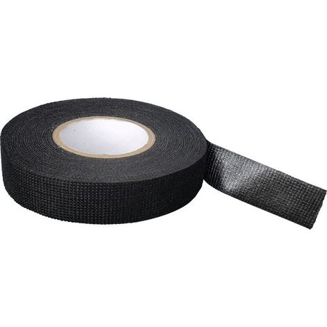 Ruban adhésif isolant électrique noir 19 mm x 15 m, autocollant résistant, pour protéger, regrouper et réparer les câbles – 1 rouleau (1/5)
