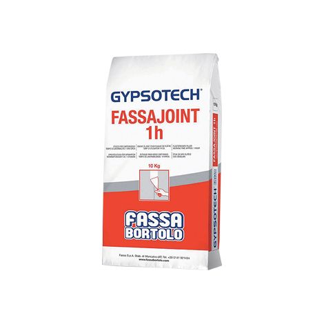 STUCCO CARTONGESSO FASSAJOINT 1H FASSA BORTOLO - BIANCO KG 5- 2 pezzi