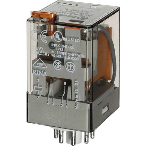 Relè finder 60.12.8.230.5040 10 A 230 V AC
