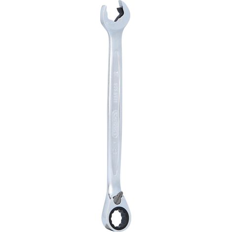Kstools – Clé mixte à cliquet 11mm – Système réversible – 72 dents – Acier chrome vanadium – Couple 96Nm pour mécanique
