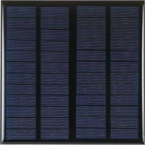 3W 12V polykristallines Solarpanel, für DIY-Ladegeräte, wasserdicht, kompakt und effizient für Solarprojekte und Camping (1/5)