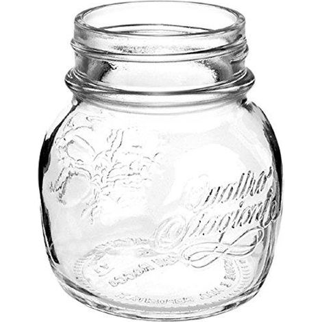 BARATTOLO 12 PEZZI DA 150CC L'UNO QUATTRO STAGIONI BORMIOLI VASO PER CONSERVE TAPPO COMPATIBILE 56MM (1/4)