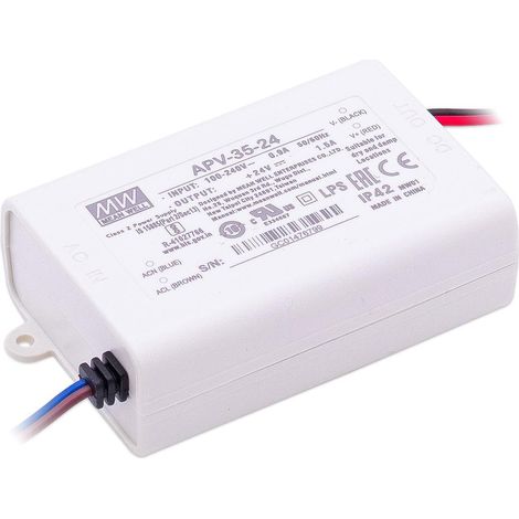 Mean Well APV-35-24 LED Netzteil 36W 24V 1.5A IP42 Schaltnetzteil CV (1/4)
