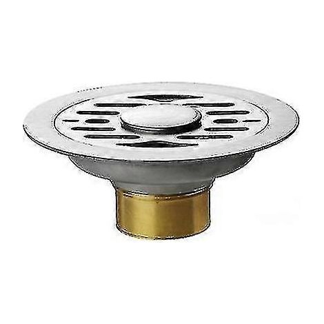 Siphon de sol désodorisant en acier inoxydable 11 cm Siphon de sol désodorisant en acier inoxydable Rénovation de siphon de sol ancien Spécial Lave-linge Toilettes à double usage 11 (1/4)