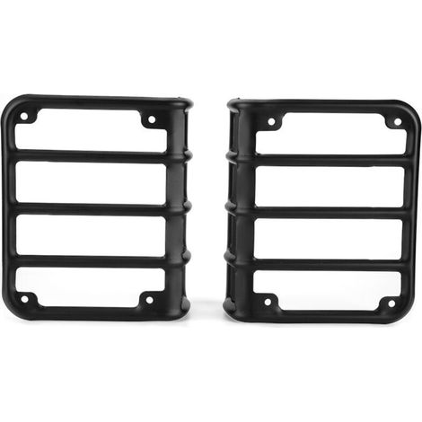 Protezione fanali posteriori per Wrangler, resistente agli urti (nero, 1 paio) (1/3)