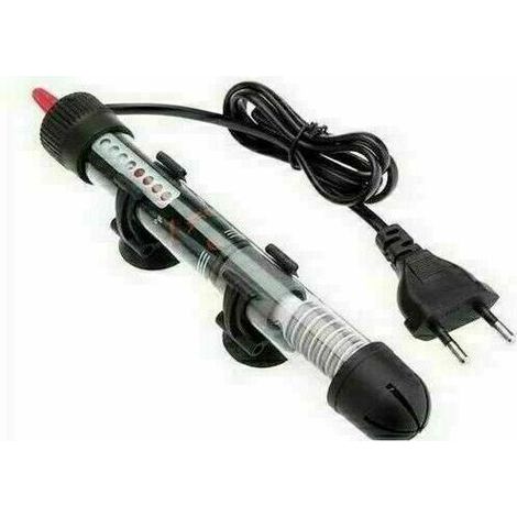 Chauffage pour aquarium- Tige Chauffante Aquarium Submersible, Reglage De La Temperature, 220-240V 25W-